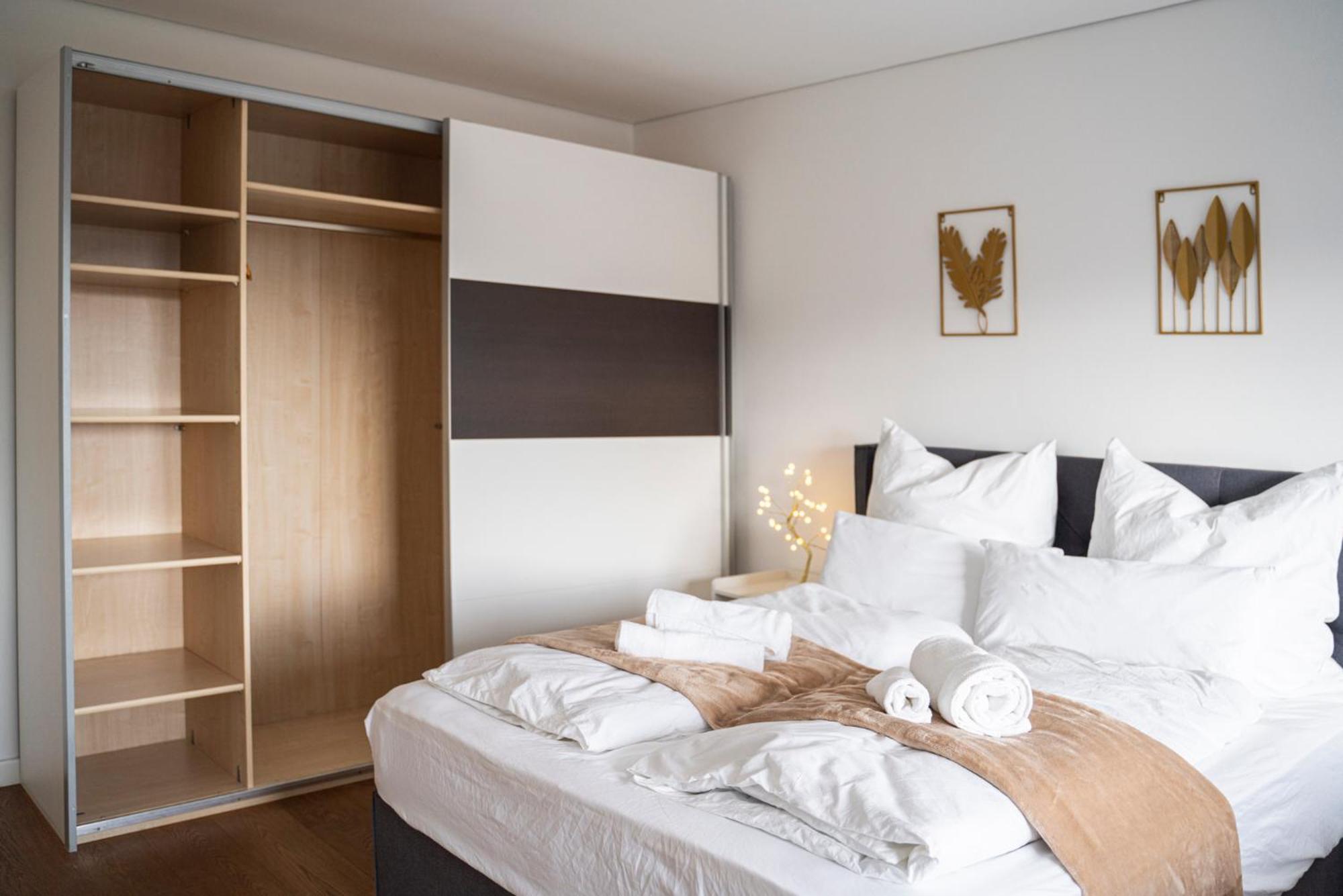 130M2 Loft - Balkon, Smart Tv, Badewanne, Kaffee Lägenhet Rosenheim Exteriör bild