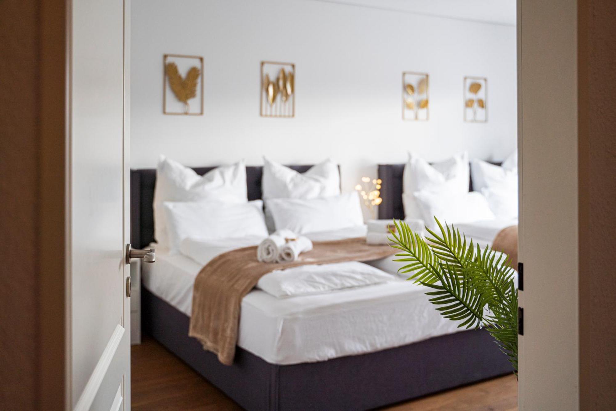 130M2 Loft - Balkon, Smart Tv, Badewanne, Kaffee Lägenhet Rosenheim Exteriör bild