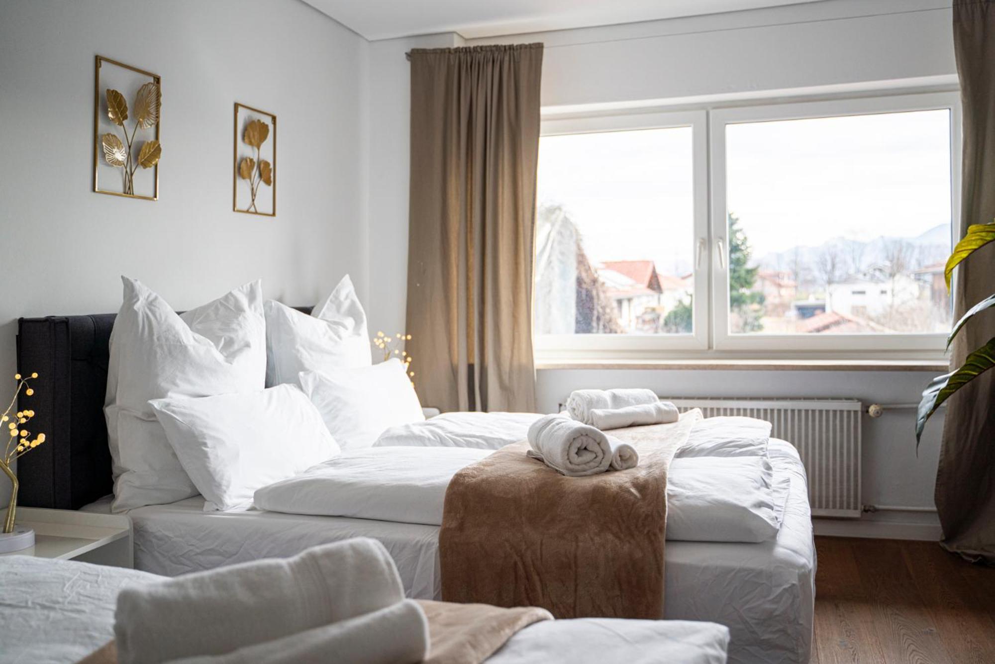 130M2 Loft - Balkon, Smart Tv, Badewanne, Kaffee Lägenhet Rosenheim Exteriör bild