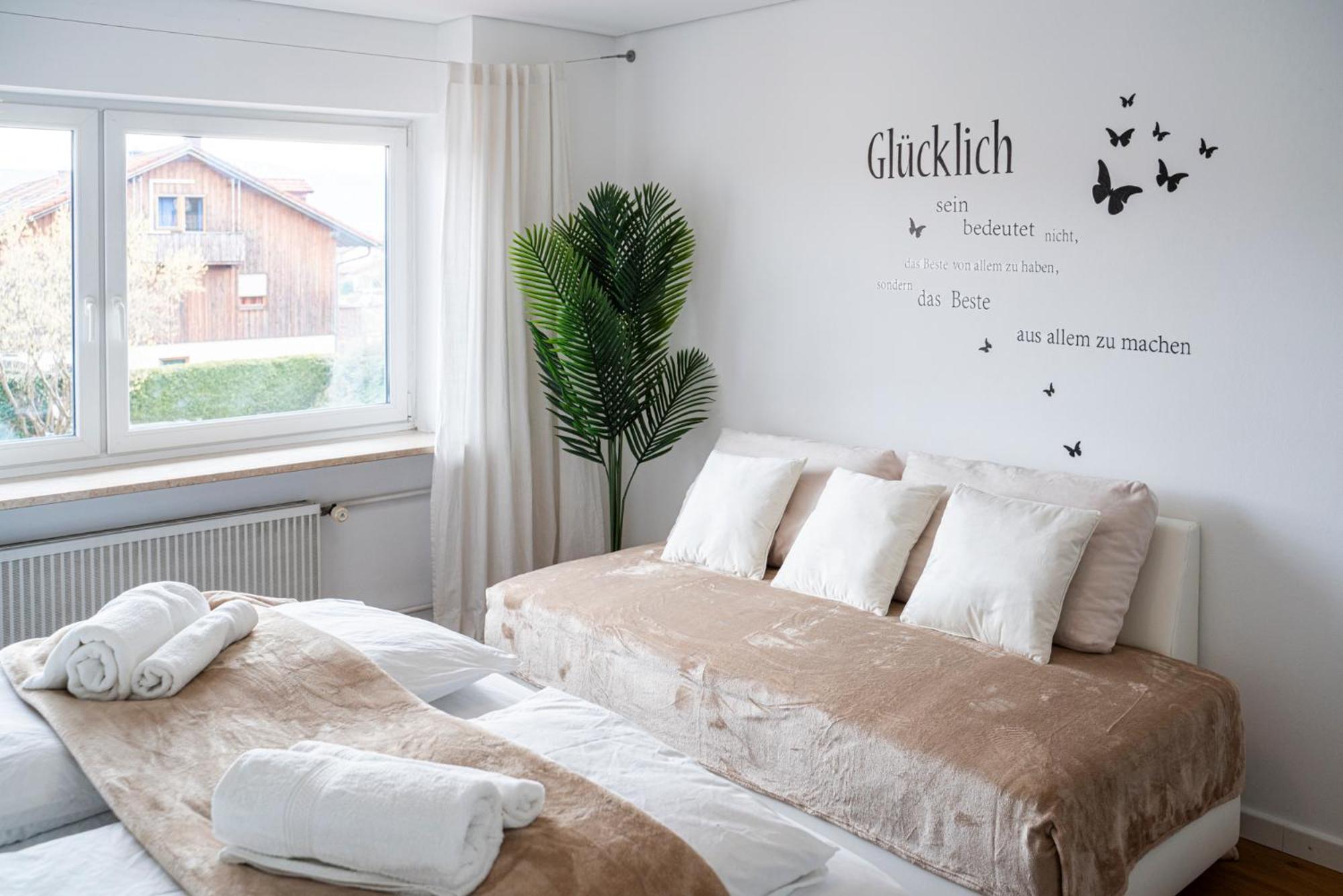 130M2 Loft - Balkon, Smart Tv, Badewanne, Kaffee Lägenhet Rosenheim Exteriör bild