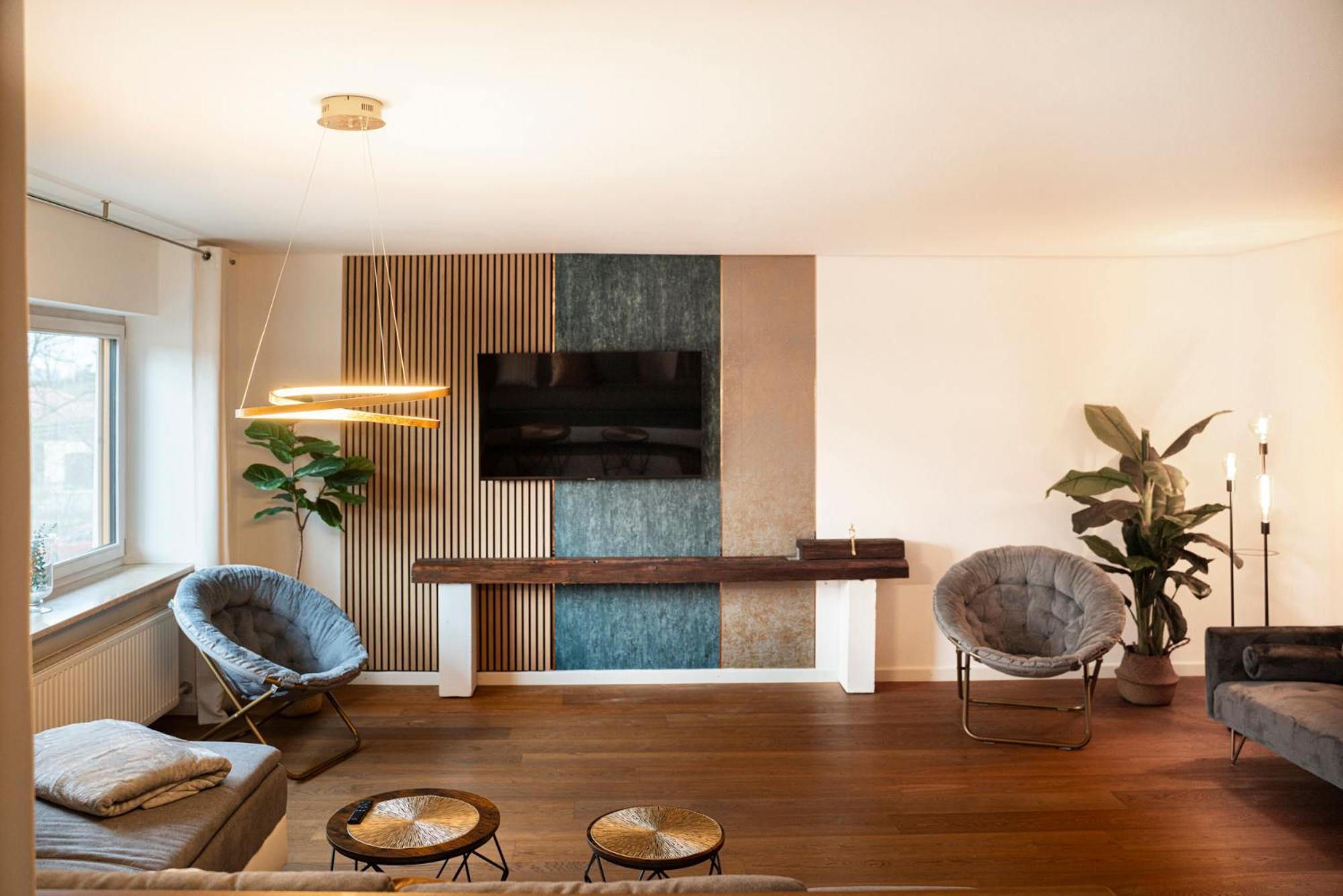 130M2 Loft - Balkon, Smart Tv, Badewanne, Kaffee Lägenhet Rosenheim Exteriör bild